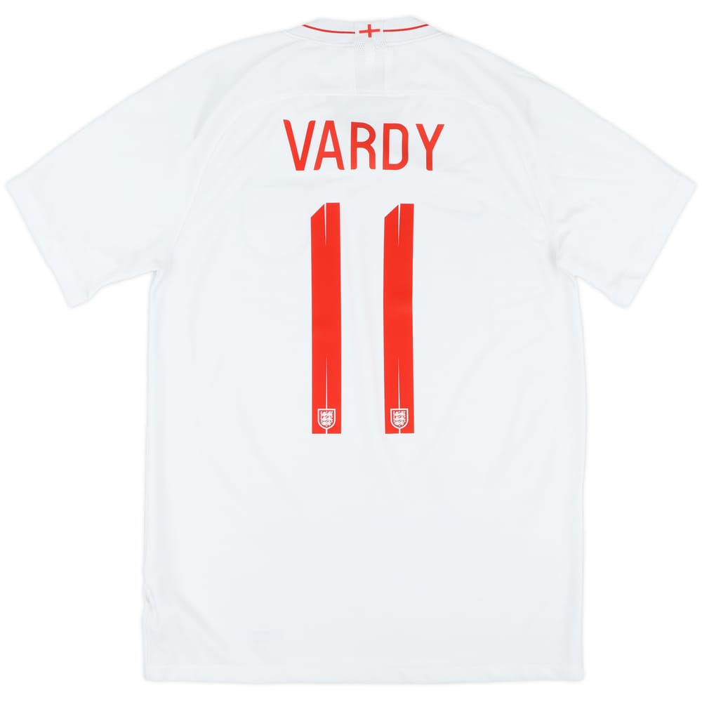 2018-19 England Home Shirt Vardy #11 - 8/10 - (M)