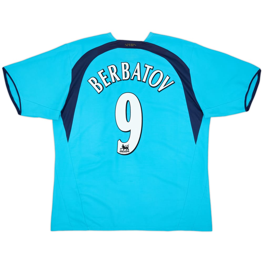 2006-07 Tottenham Away Shirt Berbatov #9 - 8/10 - (XL)
