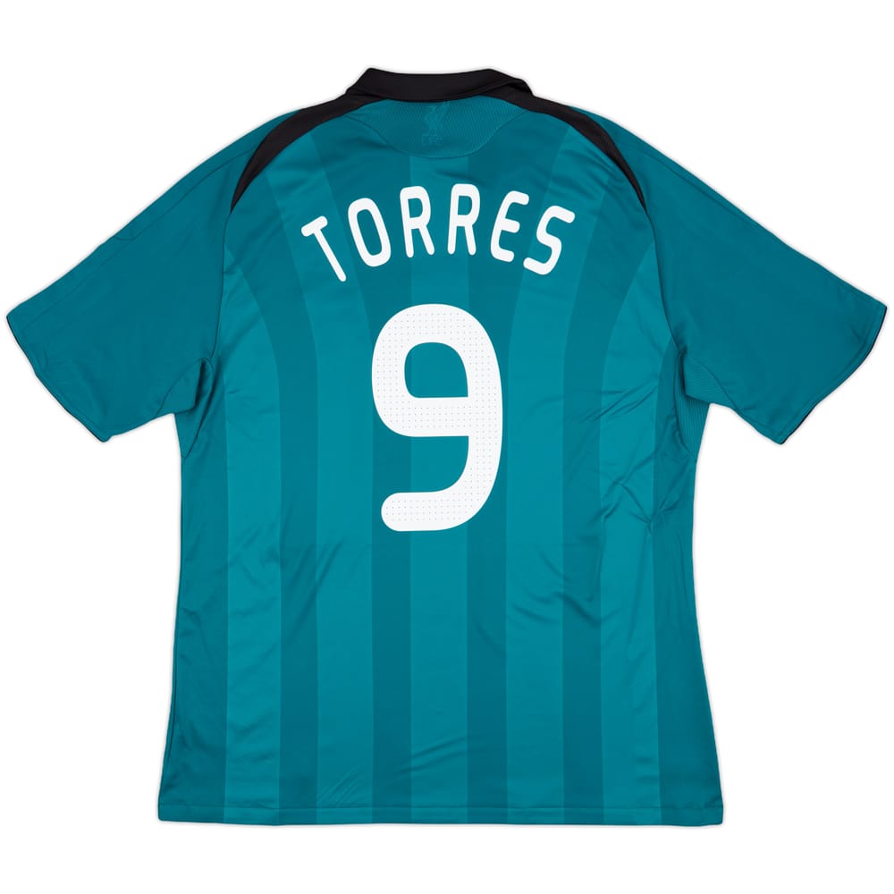 2008-09 Liverpool Third Shirt Torres #9 - 7/10 - (XL)