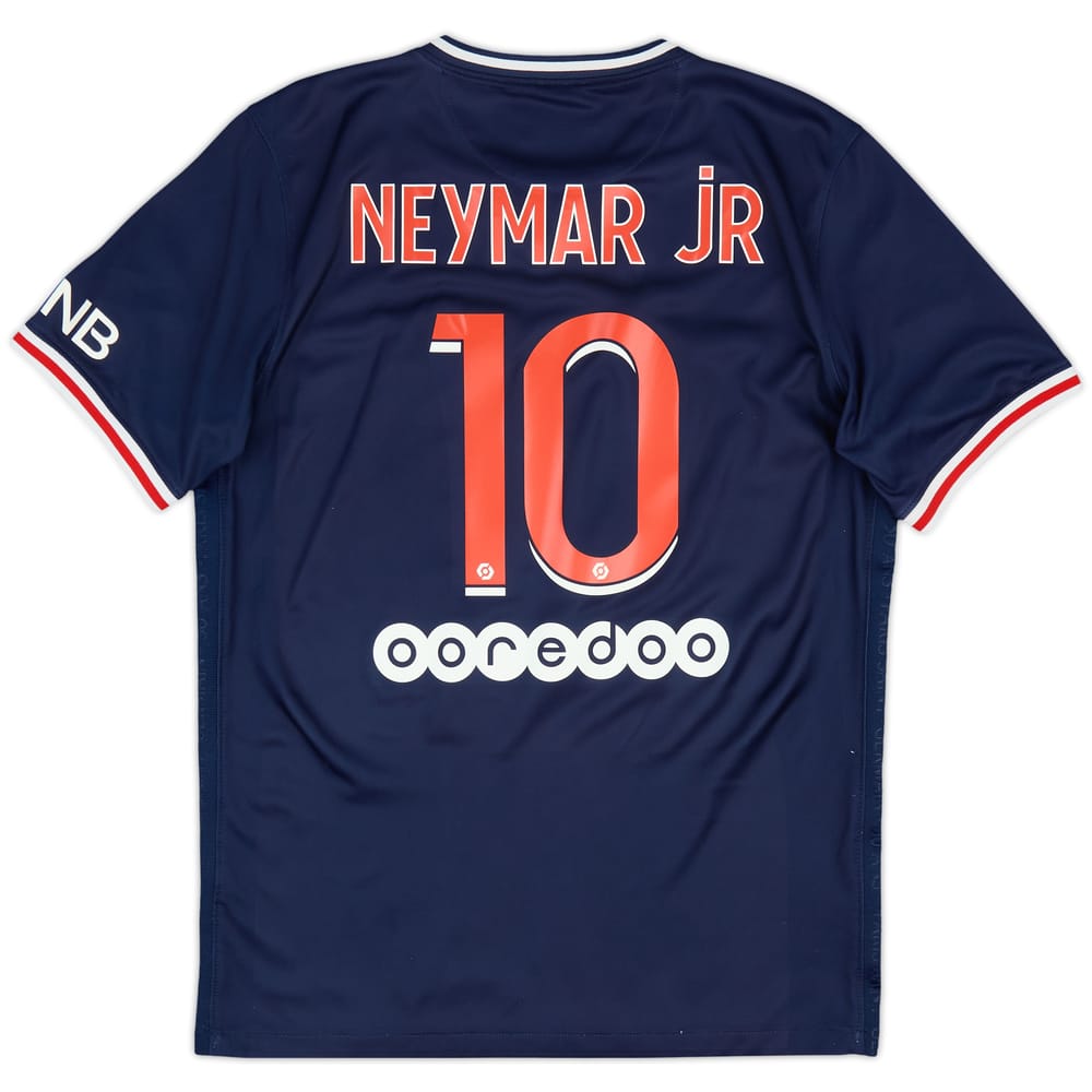 2020-21 Paris Saint-Germain Home Shirt NeymarJr #10 - 8/10 - (M)