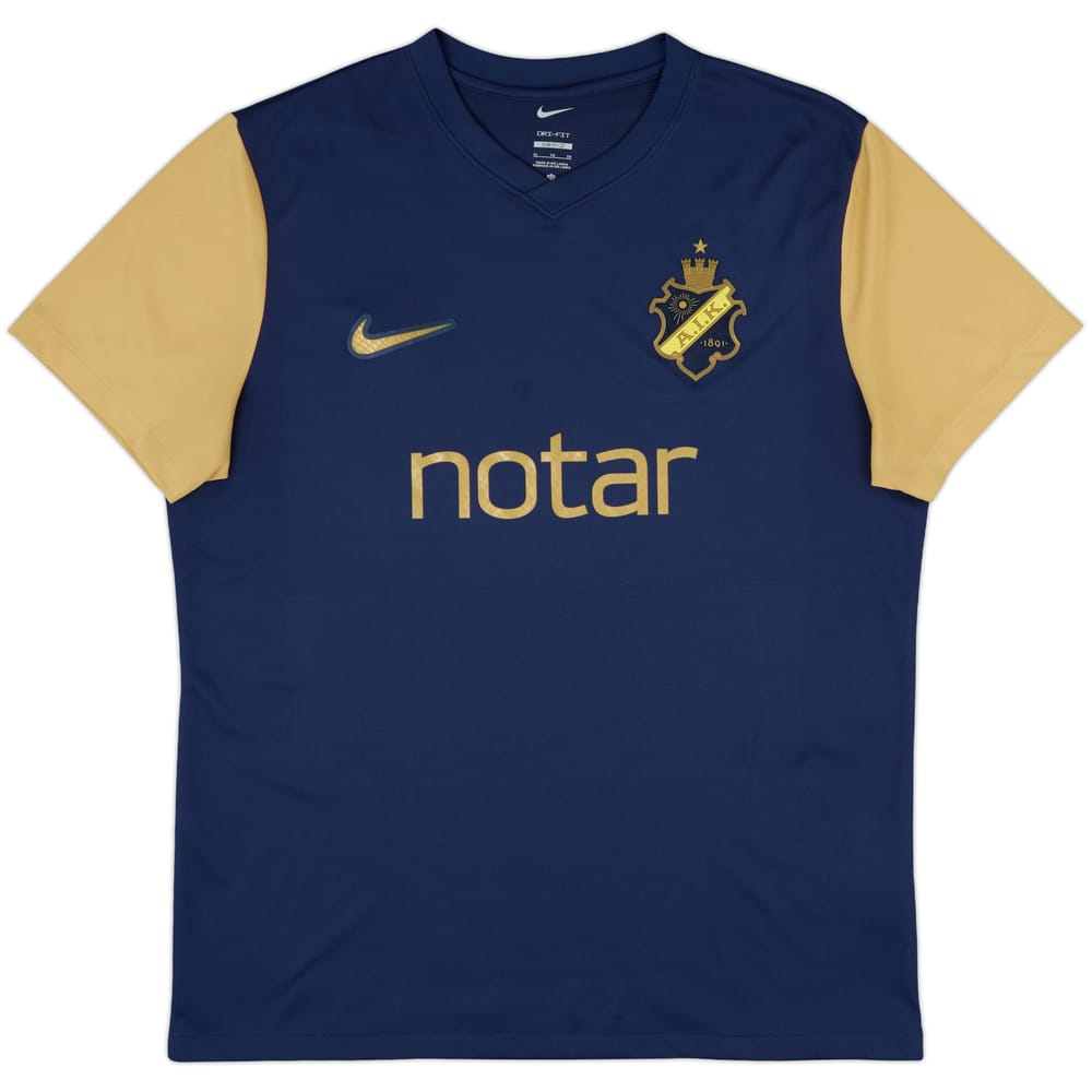 2022-23 AIK Stockholm Nike Training Shirt - 8/10 - (XL)