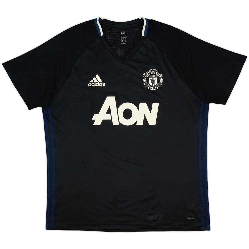 2016-17 Manchester United adizero Training Shirt - 9/10 - (XL)