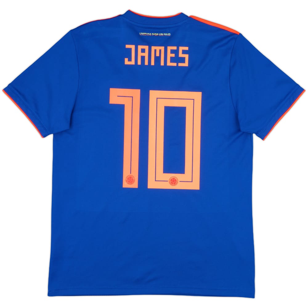 2018-19 Colombia Away Shirt James #10 - 7/10 - (M)