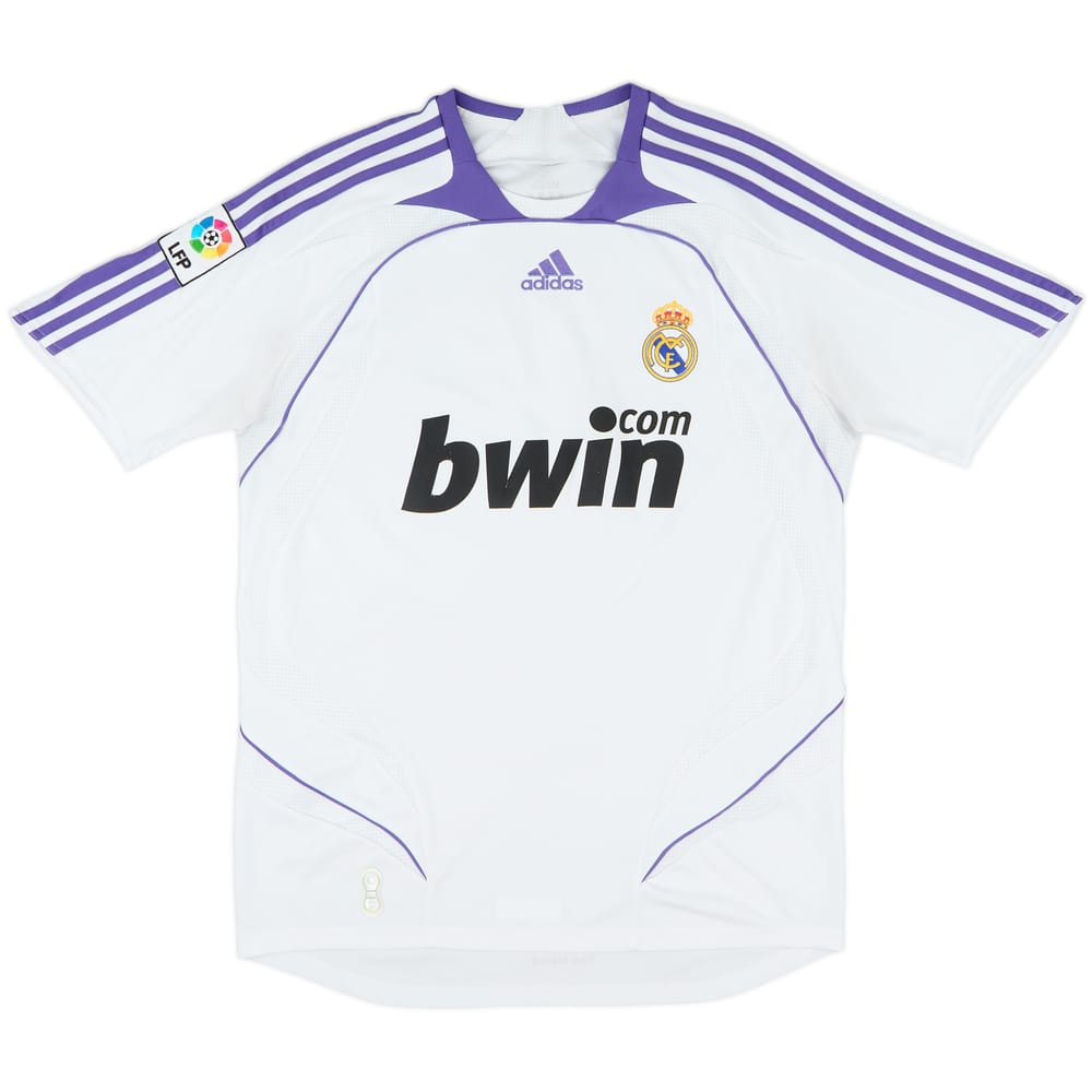 2007-08 Real Madrid Home Shirt - 6/10 - (XL)