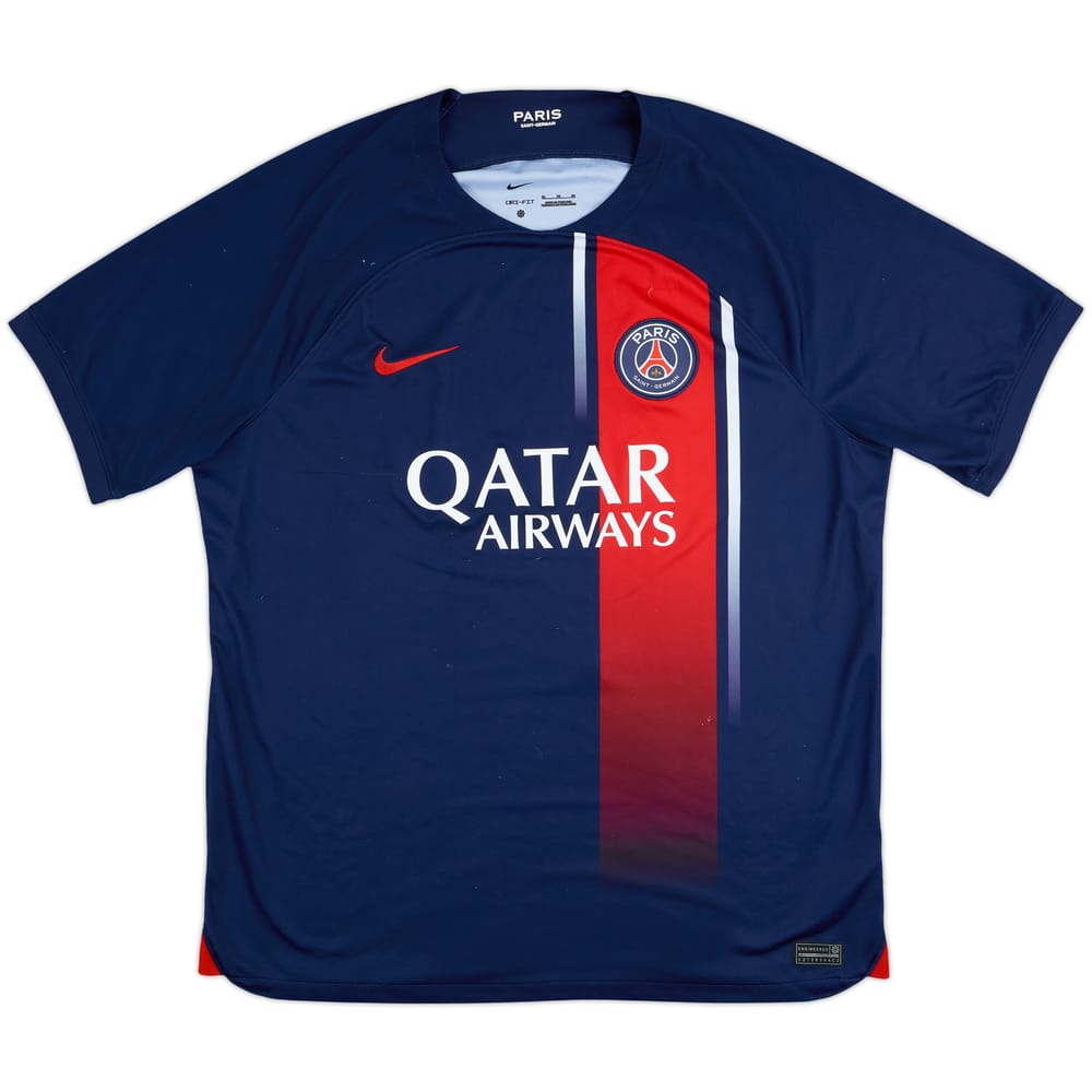 2023-24 Paris Saint-Germain Home Shirt - 5/10 - (XL)