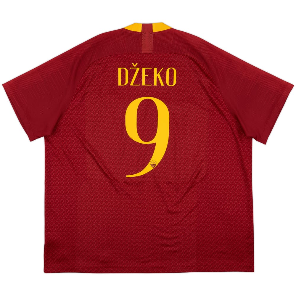 2018-19 Roma Home Shirt Dzeko #9 - 7/10 - (XXL)