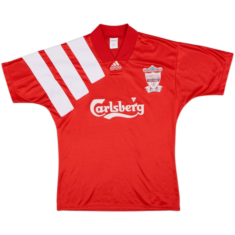 1992-93 Liverpool Centenary Home Shirt - 8/10 - (M)