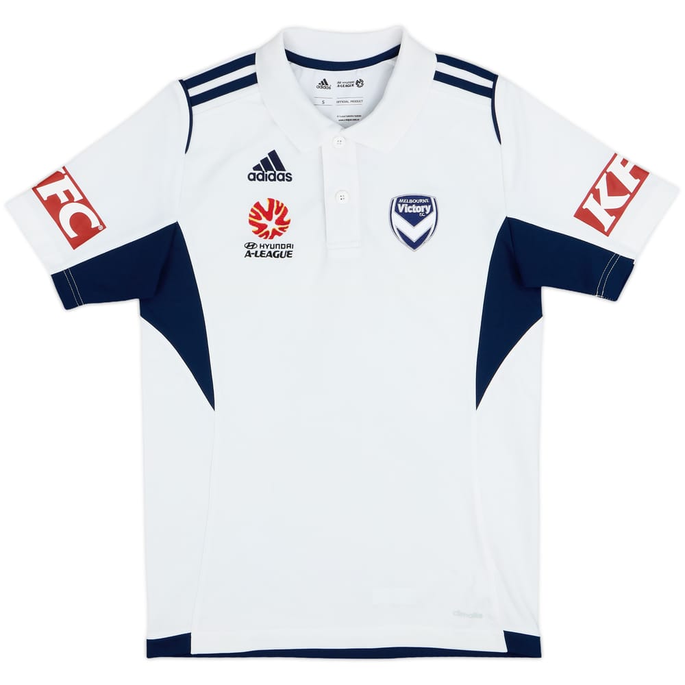 2014-15 Melbourne Victory adidas Polo Shirt - 7/10 - (S)