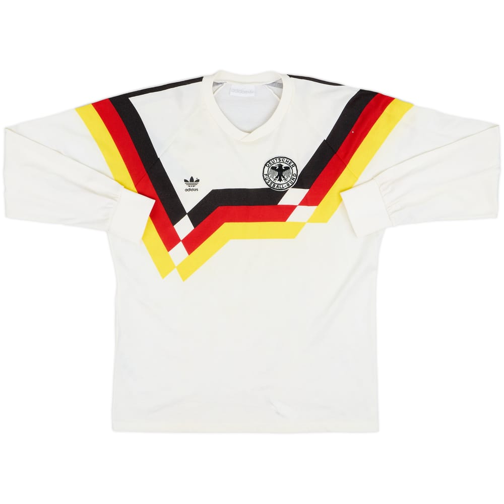1988-90 West Germany Home L/S Shirt - 6/10 - (L)