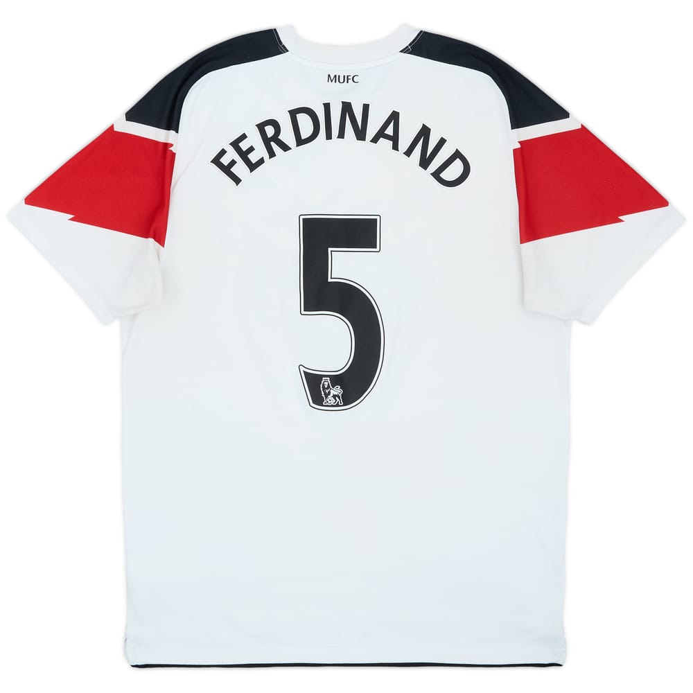 2010-12 Manchester United Away Shirt Ferdinand #5 - 5/10 - (M)