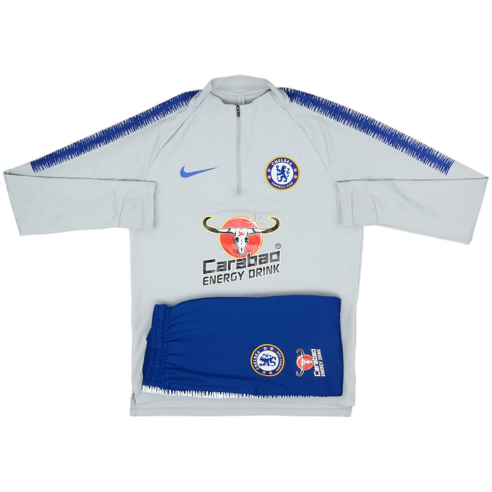 2018-19 Chelsea Nike 1/4 Zip Drill Top - 8/10 - (S)