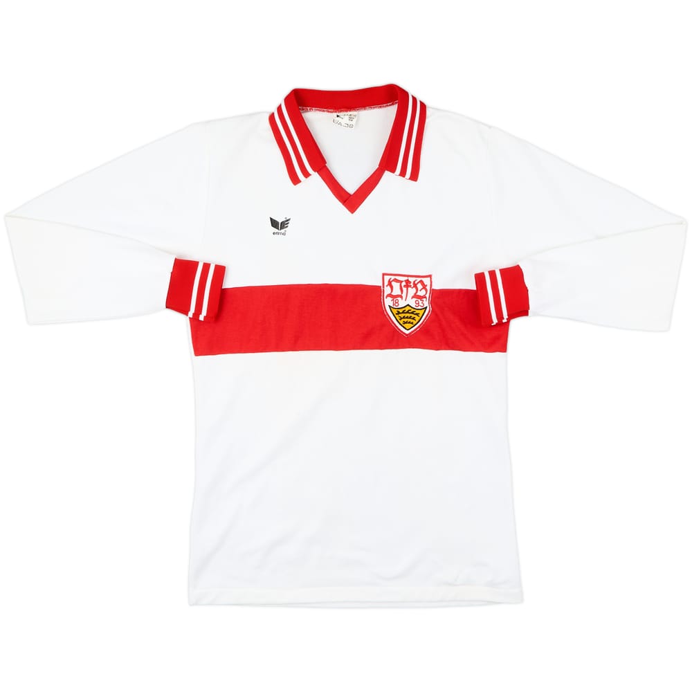 1980-81 Stuttgart Home L/S Shirt - 7/10 - (M)