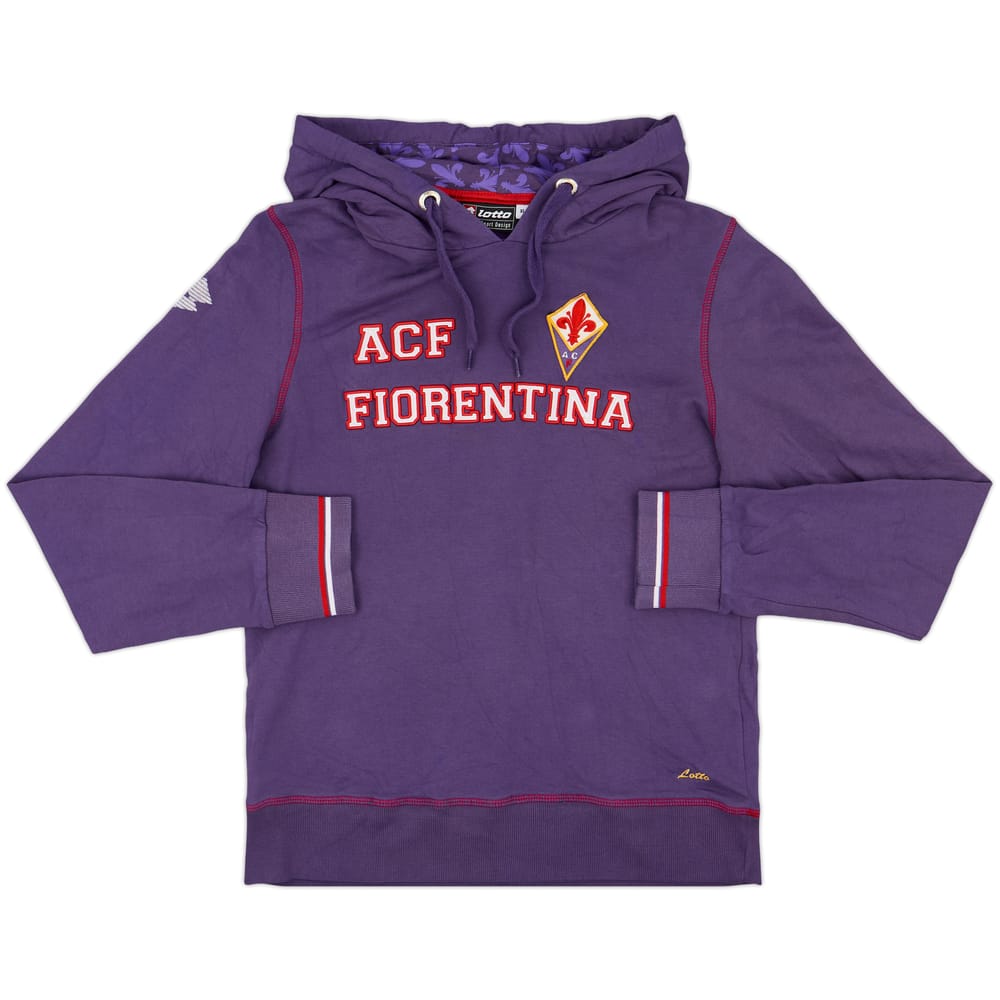 2007-08 Fiorentina Lotto Hooded Top - 7/10 - (XL)