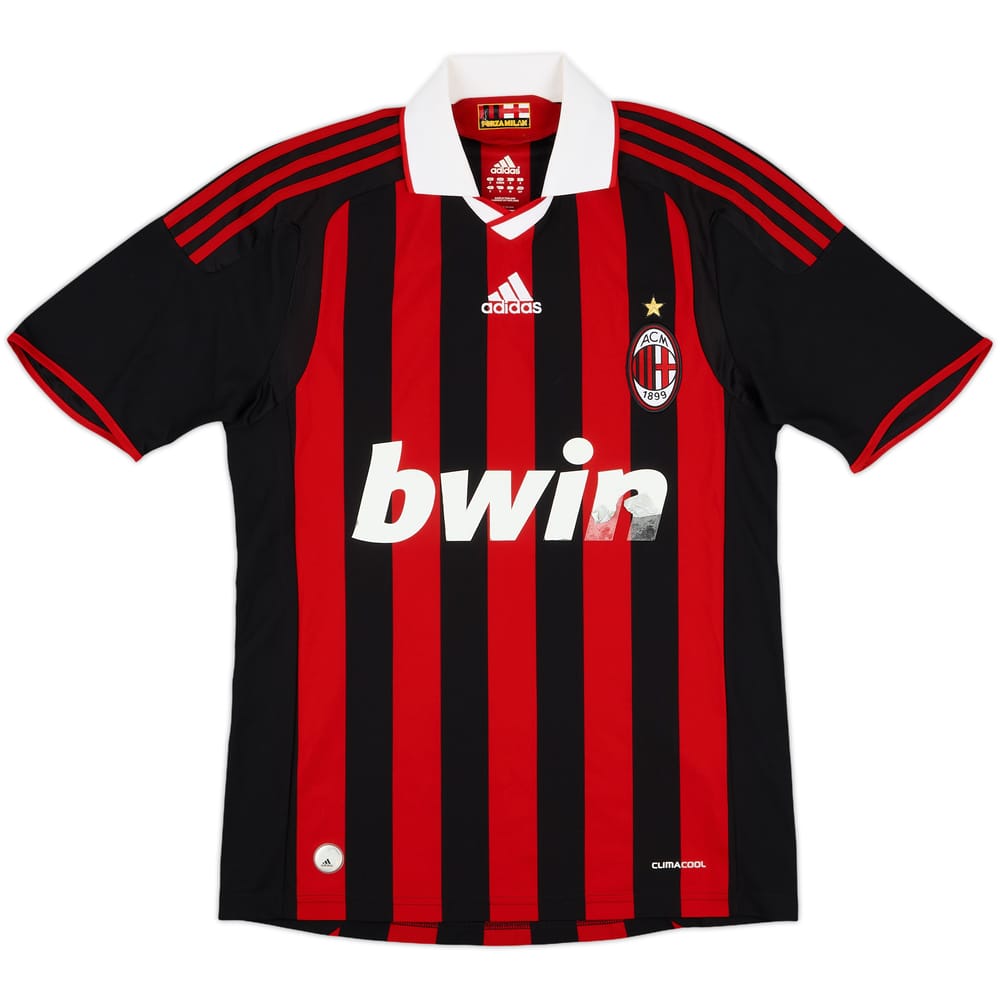 2009-10 AC Milan Home Shirt - 4/10 - (S)