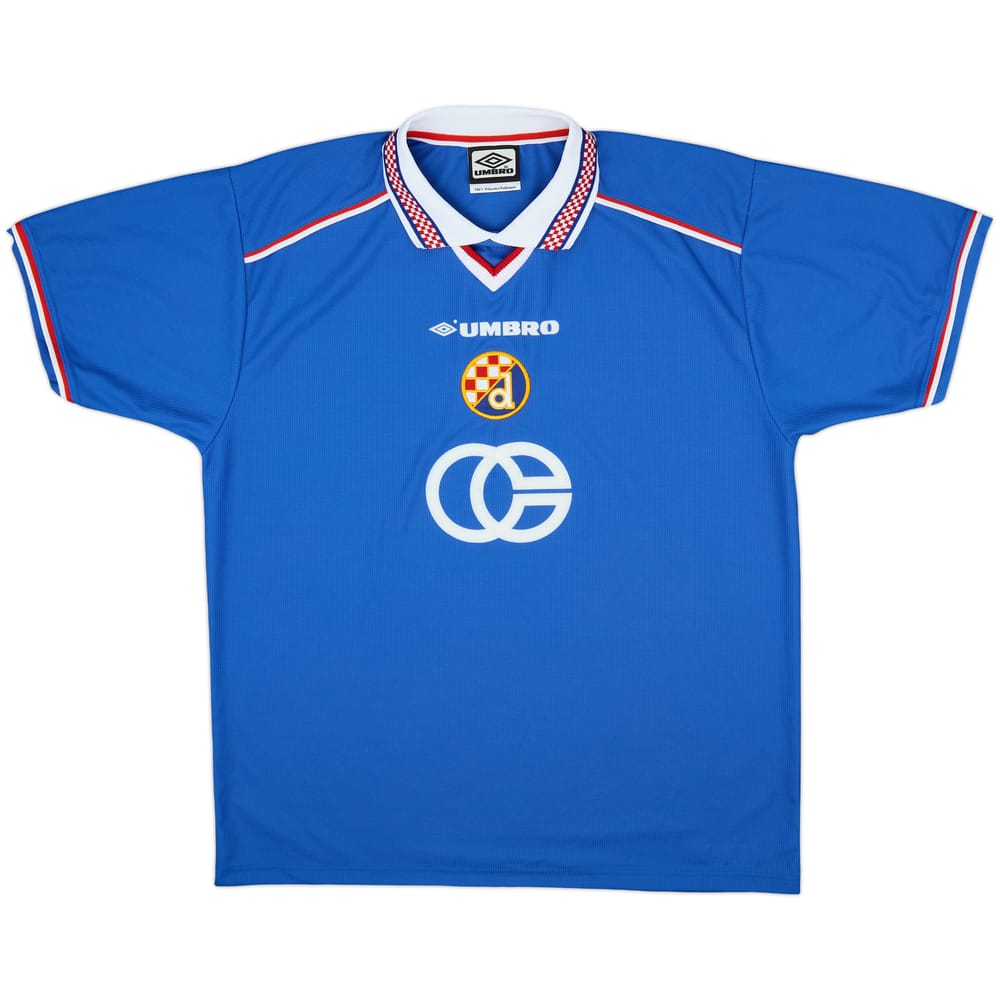 1999-00 Dinamo Zagreb Home Shirt - 8/10 - (XL)