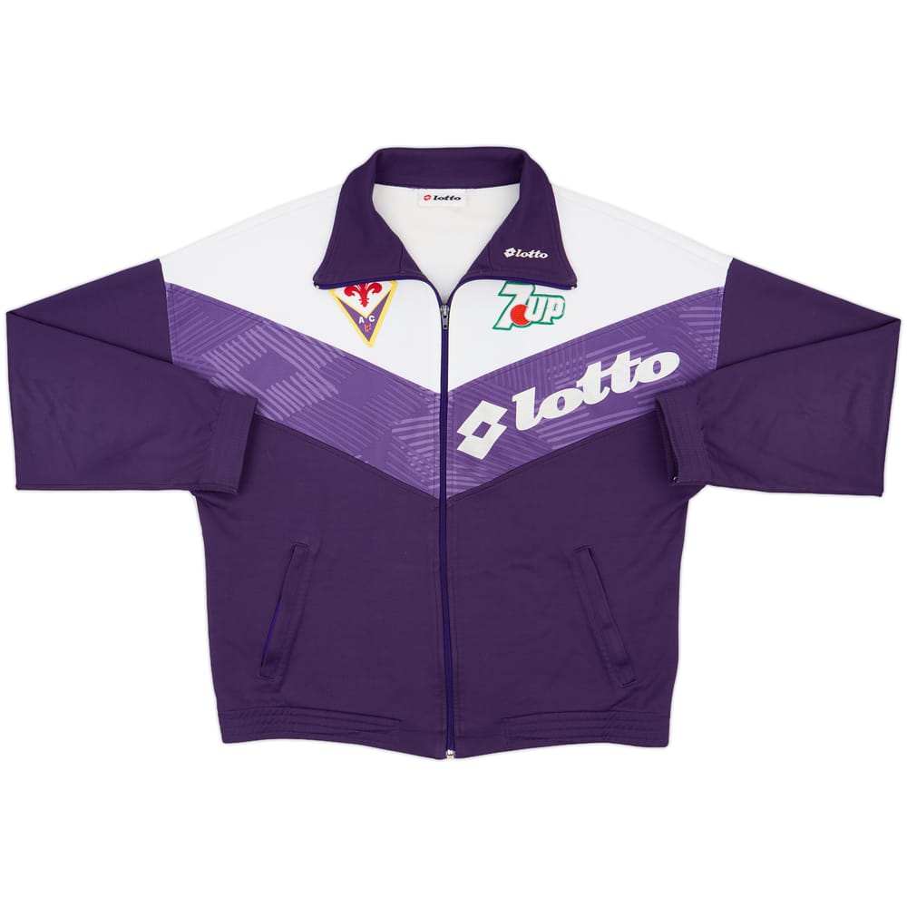 1992-93 Fiorentina Lotto Track Jacket - 8/10 - (L)