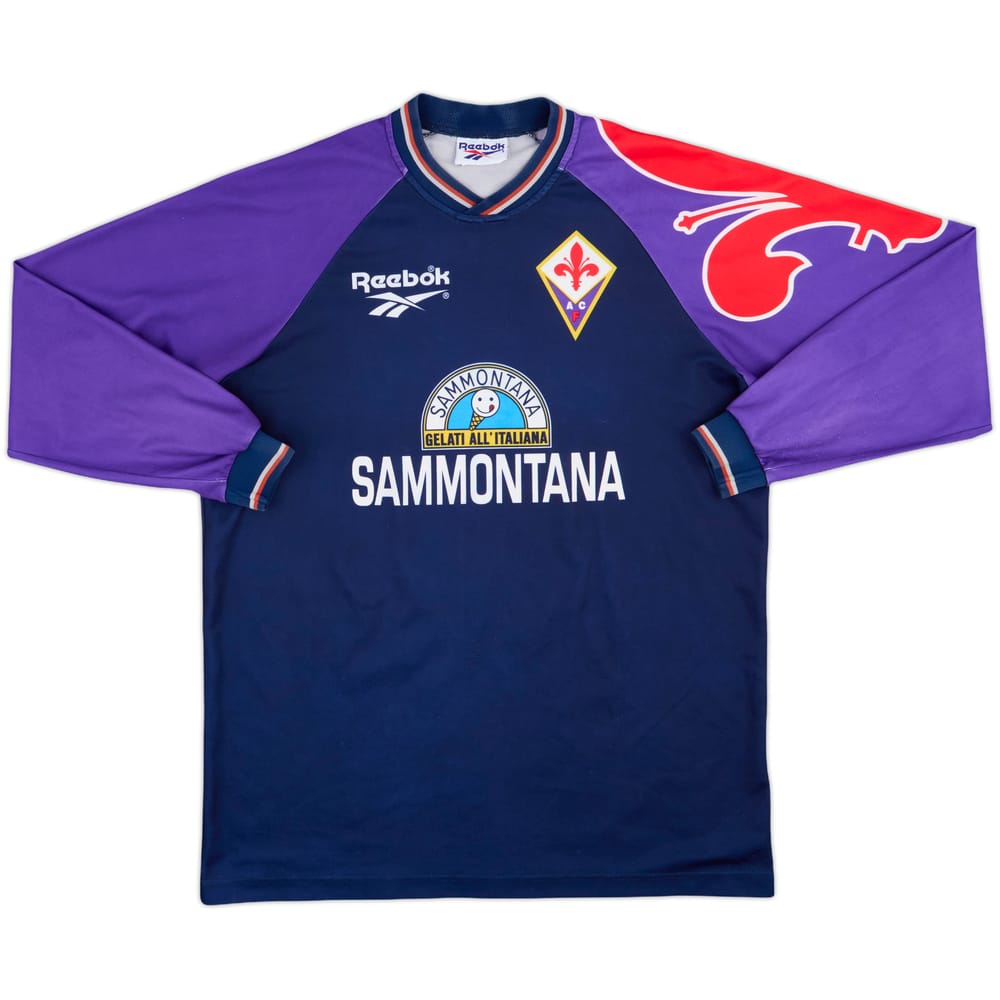 1995-96 Fiorentina Reebok Training L/S Shirt - 7/10 - (L)
