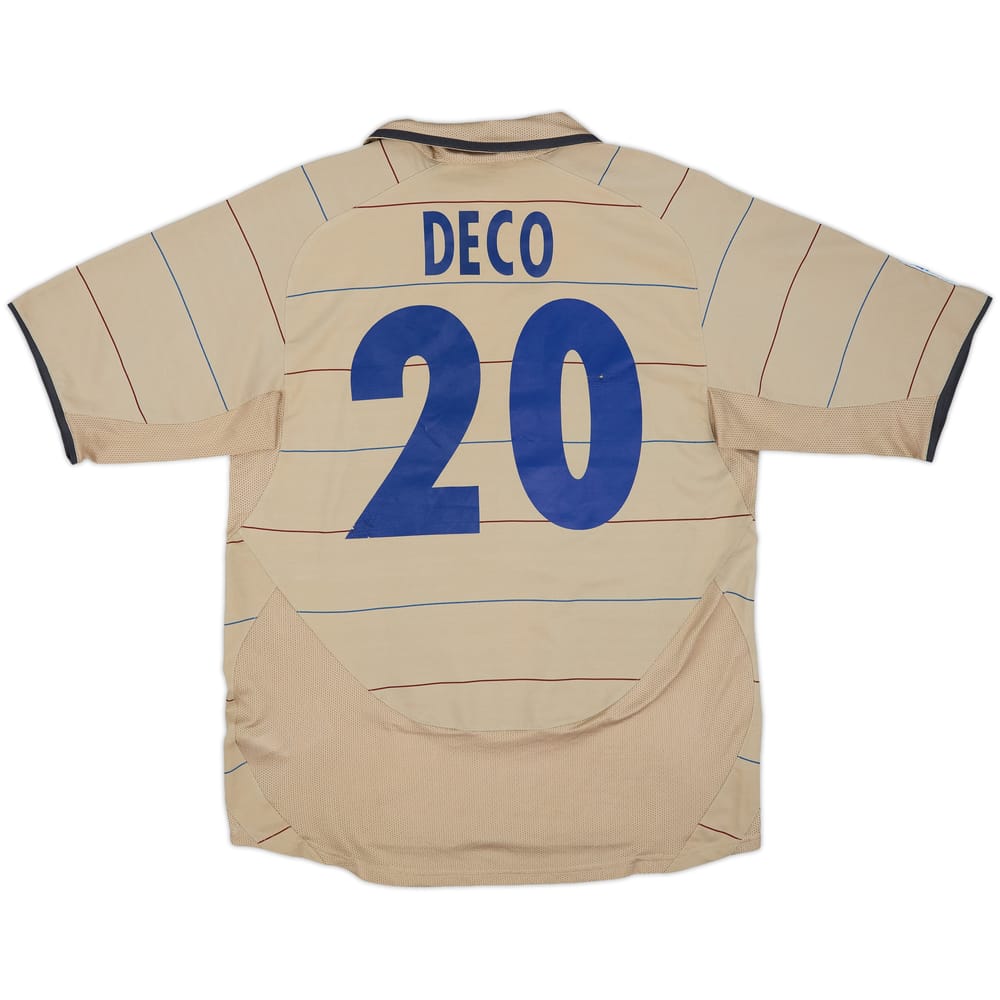 2003-05 Barcelona Away Shirt Deco #20 - 7/10 - (M)