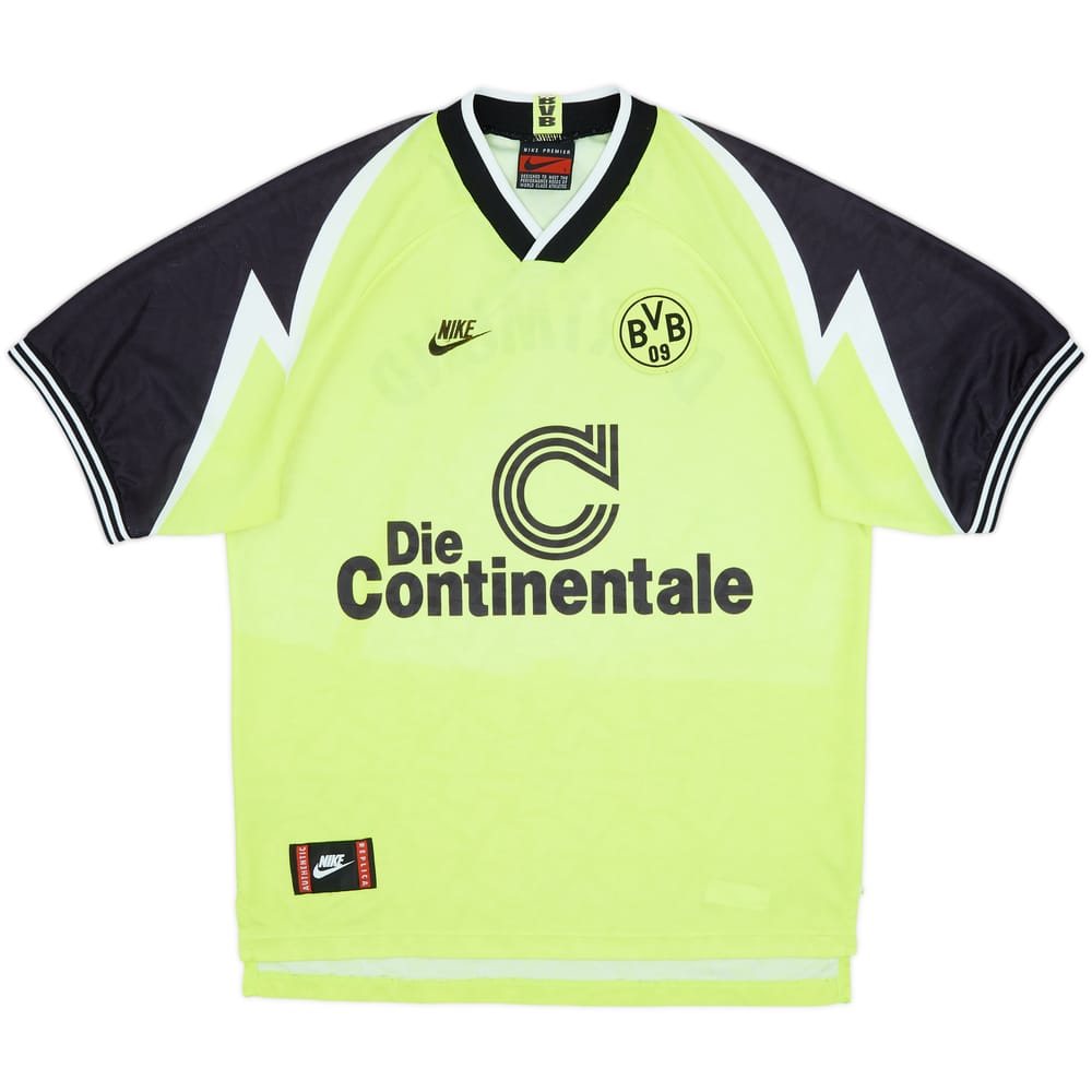 1995-96 Borussia Dortmund Home Shirt - 8/10 - (L)
