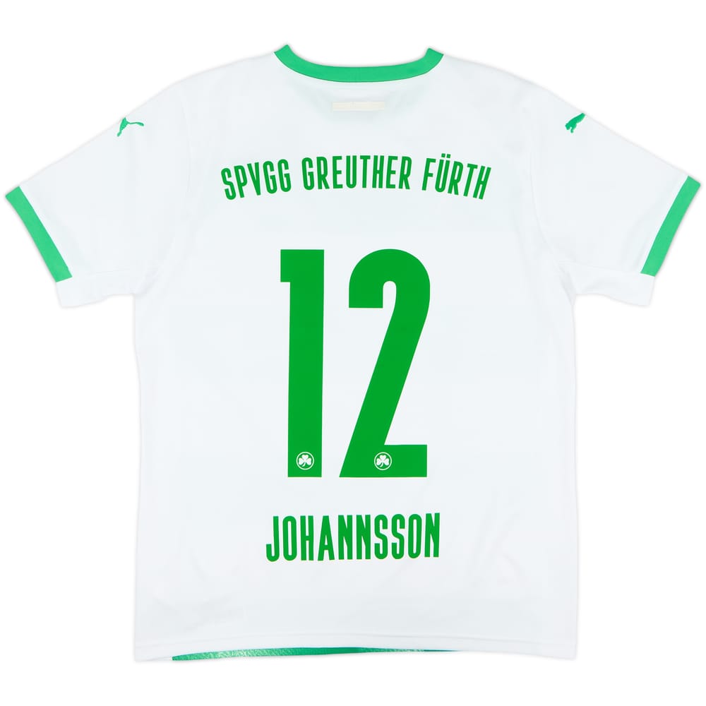 2020-21 Greuther Furth Home Shirt Johannsson #12 - 9/10 - (S)