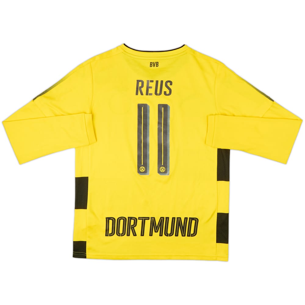 2017-18 Borussia Dortmund Home L/S Shirt Reus #11 - 7/10 - (L.Boys)