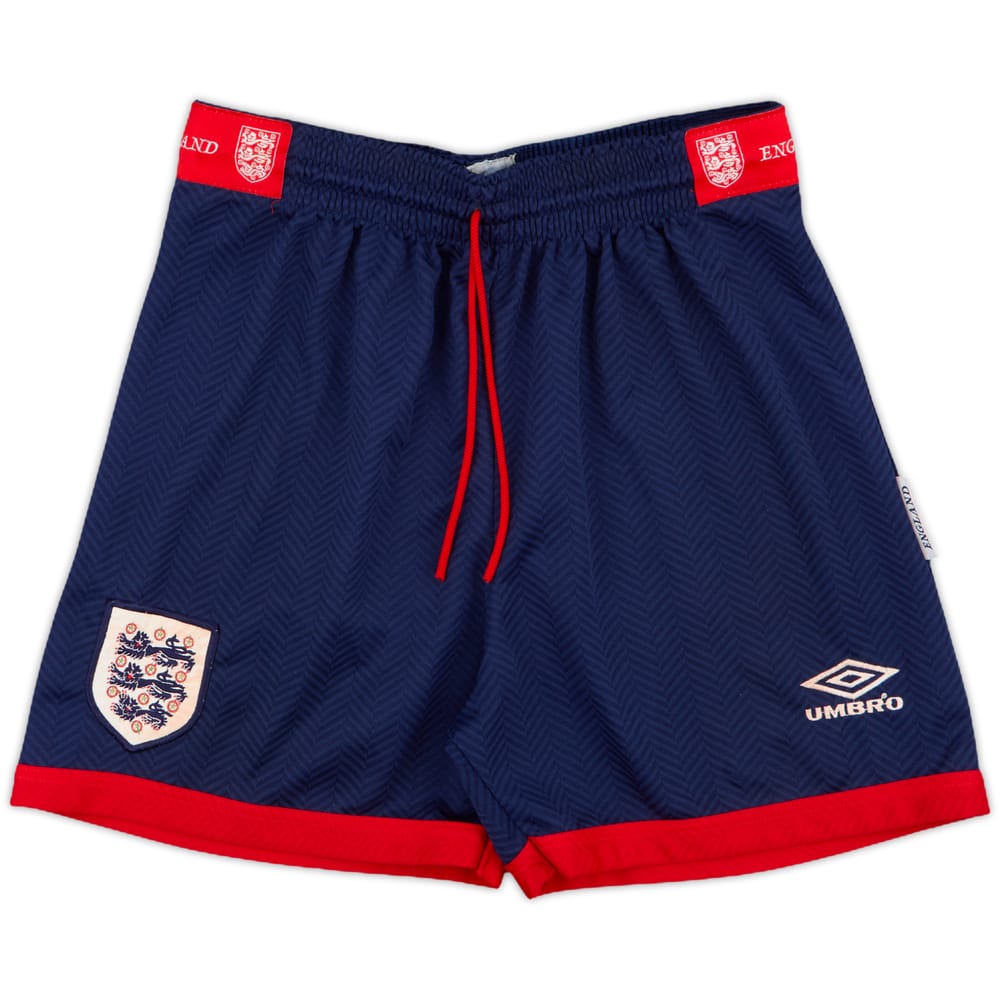 1993-94 England Home Shorts - 8/10 - (M)