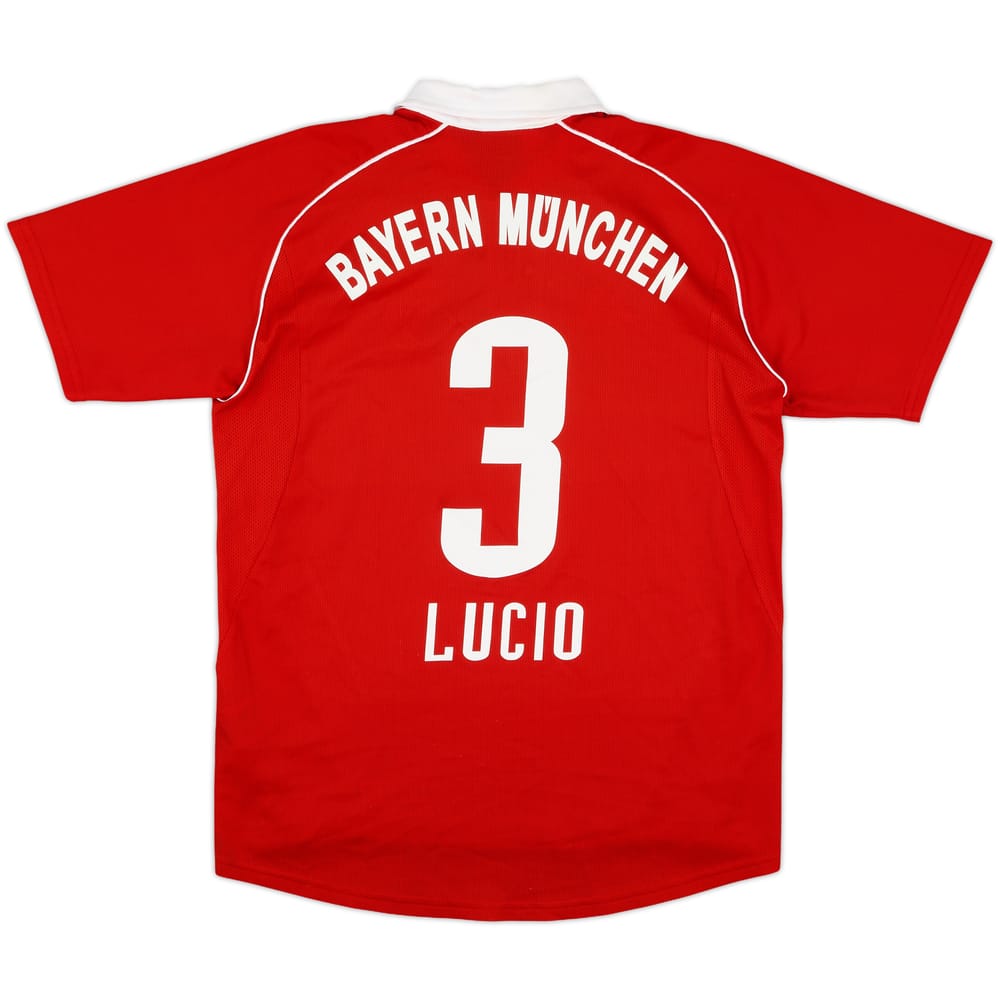 2005-06 Bayern Munich Home Shirt Lucio #3 - 8/10 - (XL.Boys)