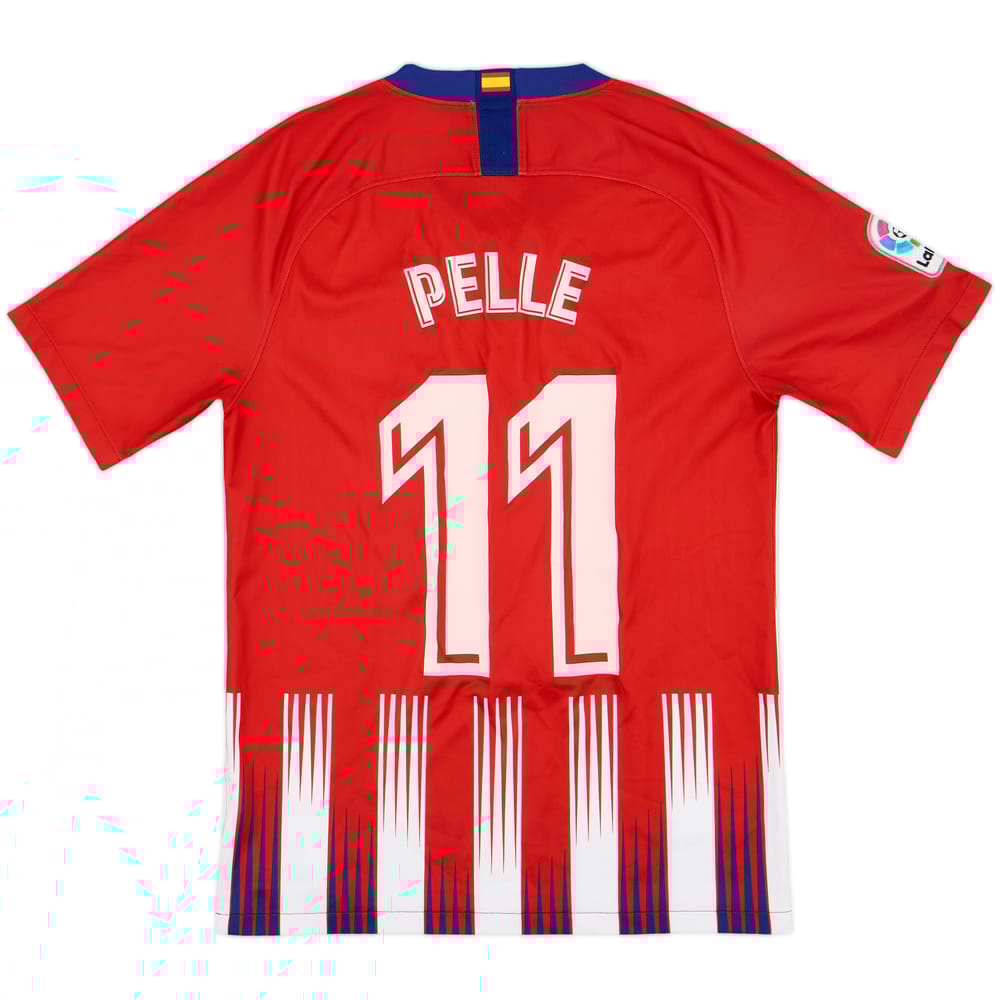 2018-19 Atletico Madrid Home Shirt Pelle #11 - 7/10 - (S)