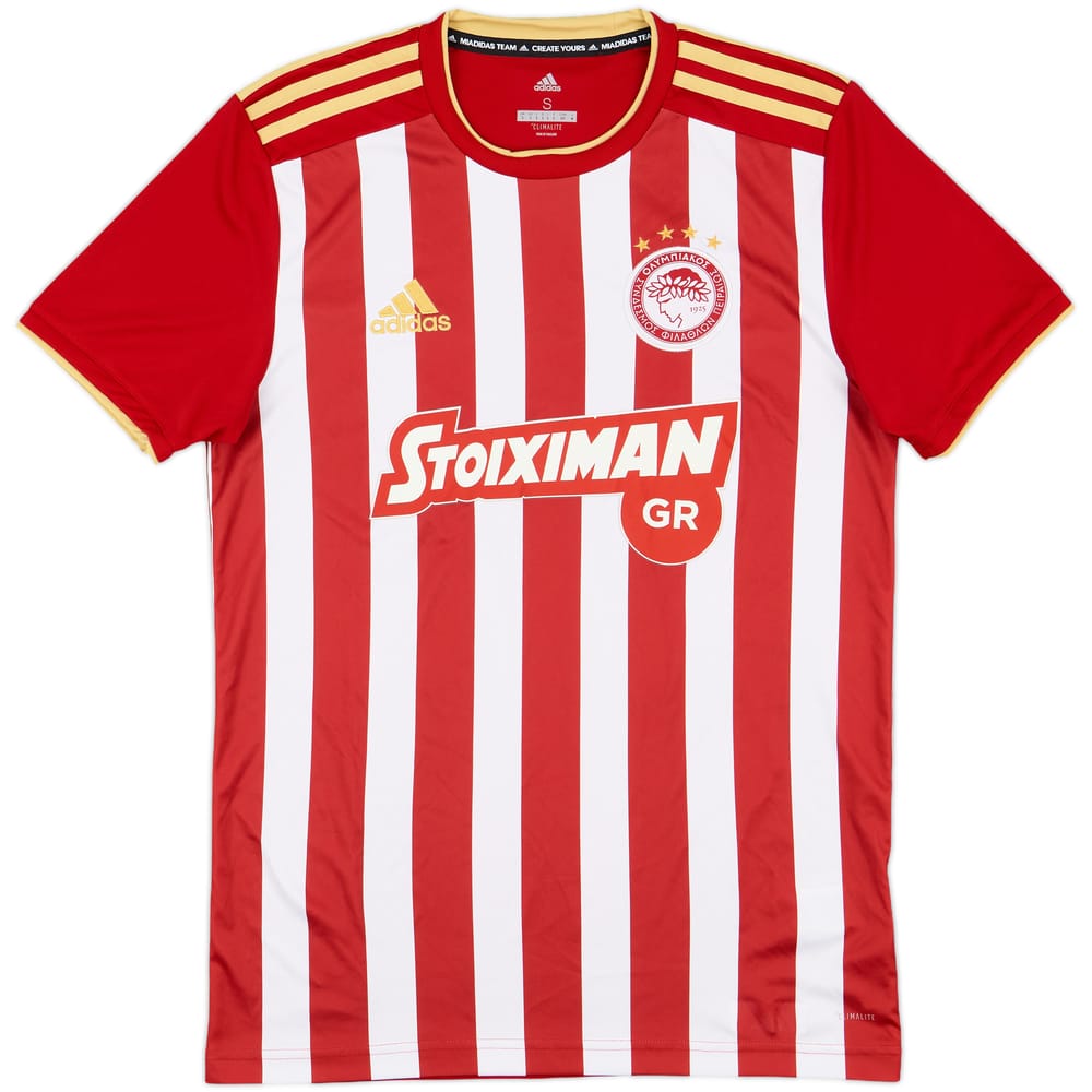 2018-19 Olympiacos Home Shirt - 6/10 - (S)