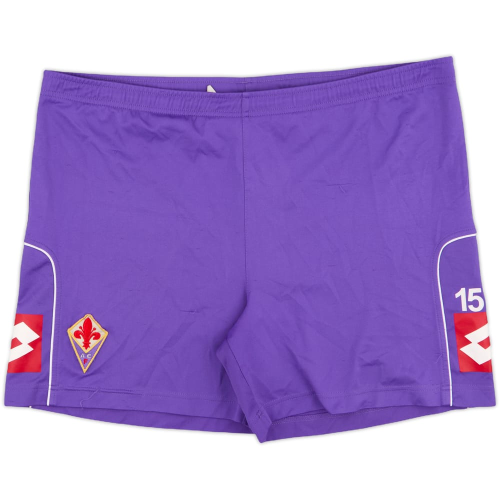 2006-07 Fiorentina Home Shorts #154 - 4/10 - (XL)