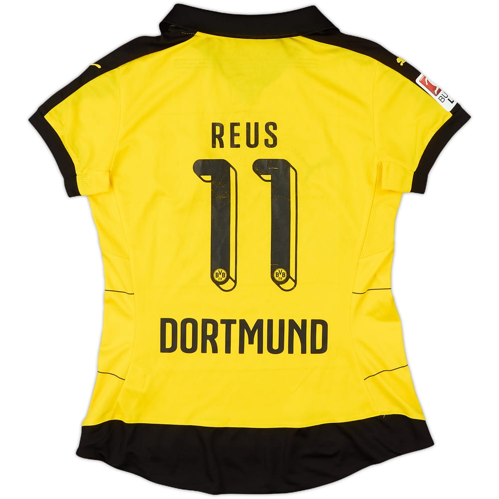 2015-16 Borussia Dortmund Home Shirt Reus #11 - 7/10 - (Women's S)