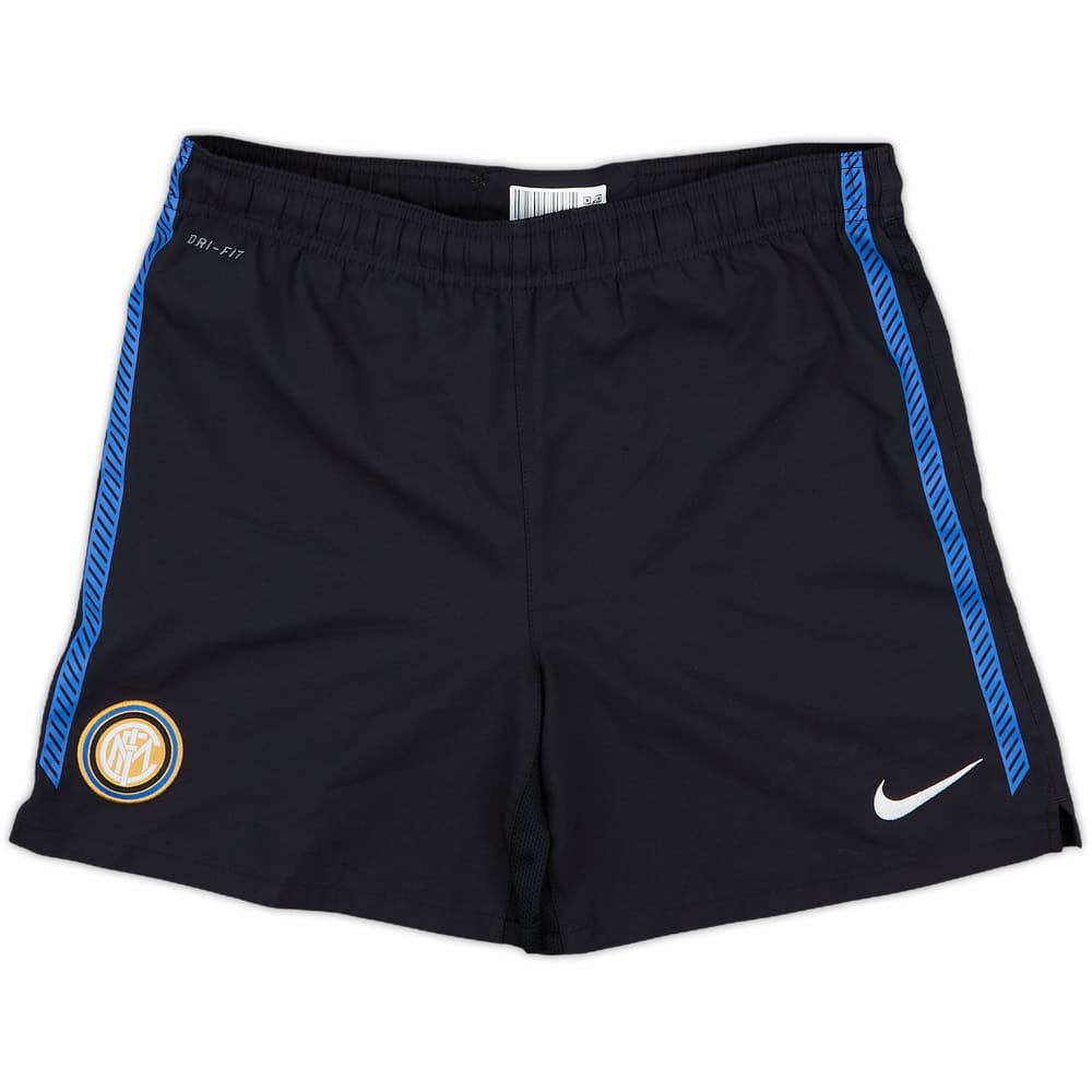 2010-11 Inter Milan Home Shorts - 9/10 - (M.Boys)