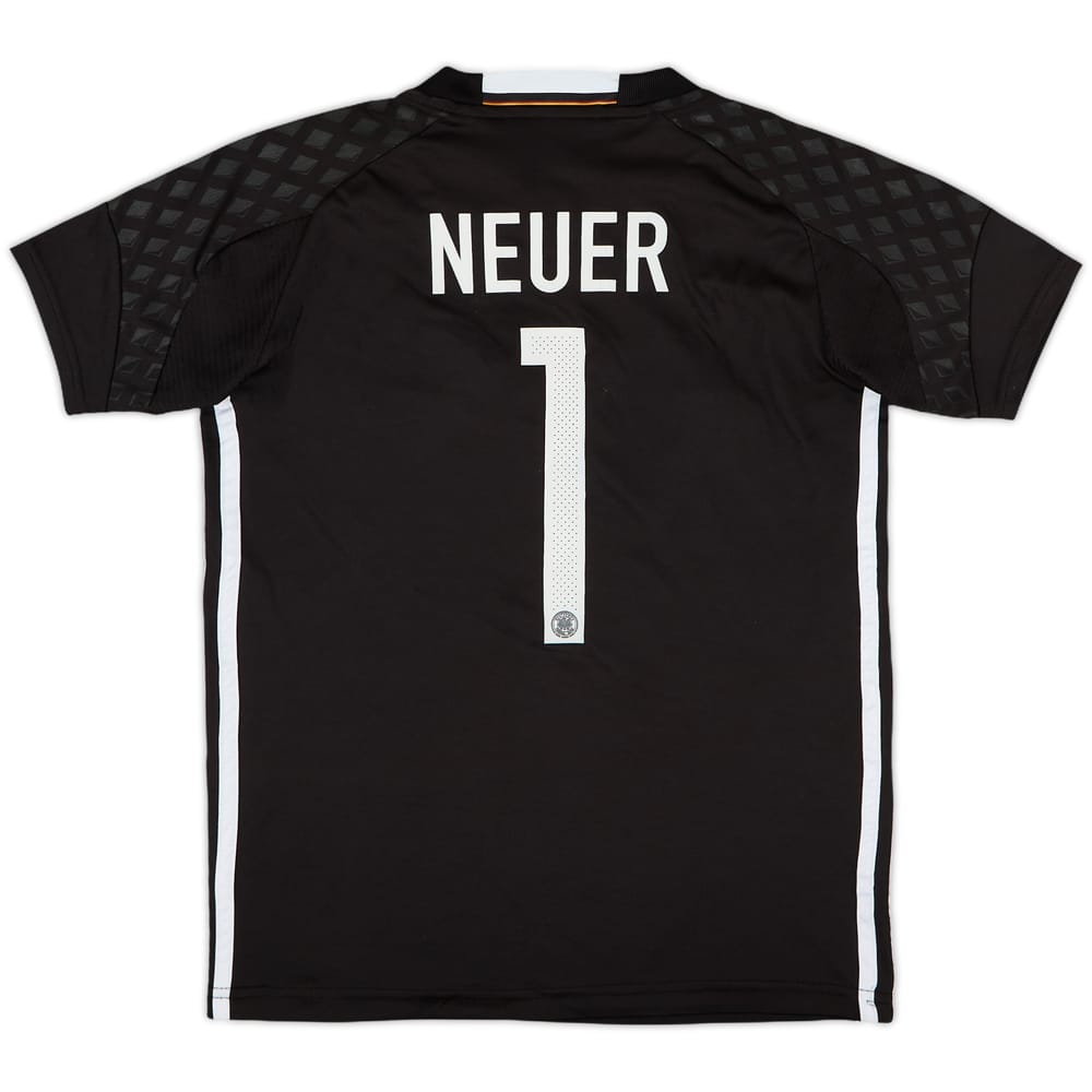 2015-16 Germany S/S GK Shirt Neuer #1 - 5/10 - (S.Boys)