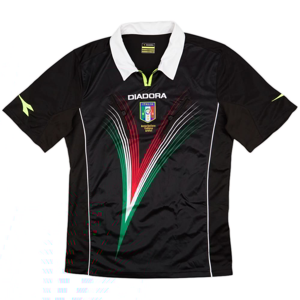2009-10 Italy Diadora Referee Shirt - 9/10 - (L)
