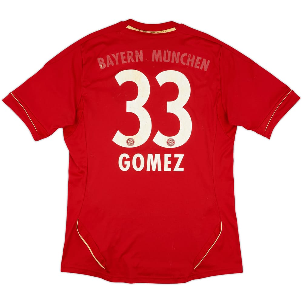 2011-13 Bayern Munich Home Shirt Gomez #33 - 4/10 - (M)