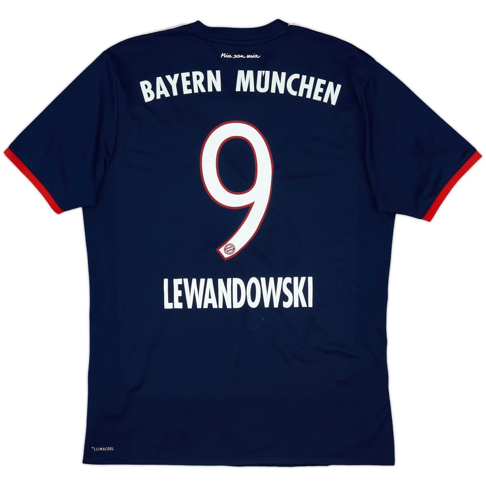 2017-18 Bayern Munich Away Shirt Lewandowski #9 - 8/10 - (M)