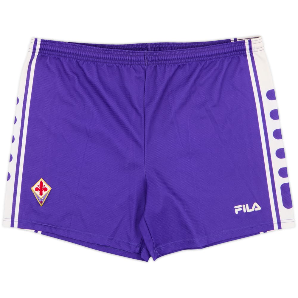1999-00 Fiorentina Home Shorts - 8/10 - (L)