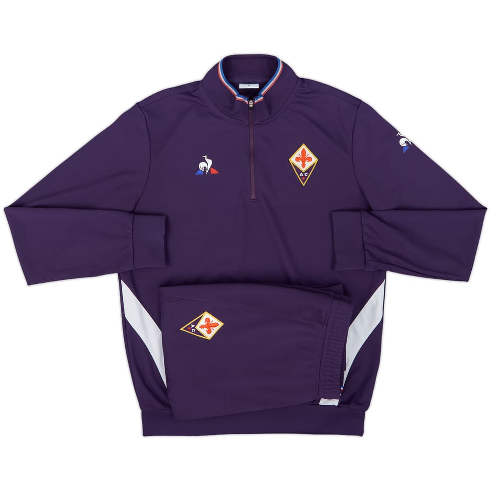 2018-19 Fiorentina Le Coq Sportif Tracksuit - 7/10 - (M)