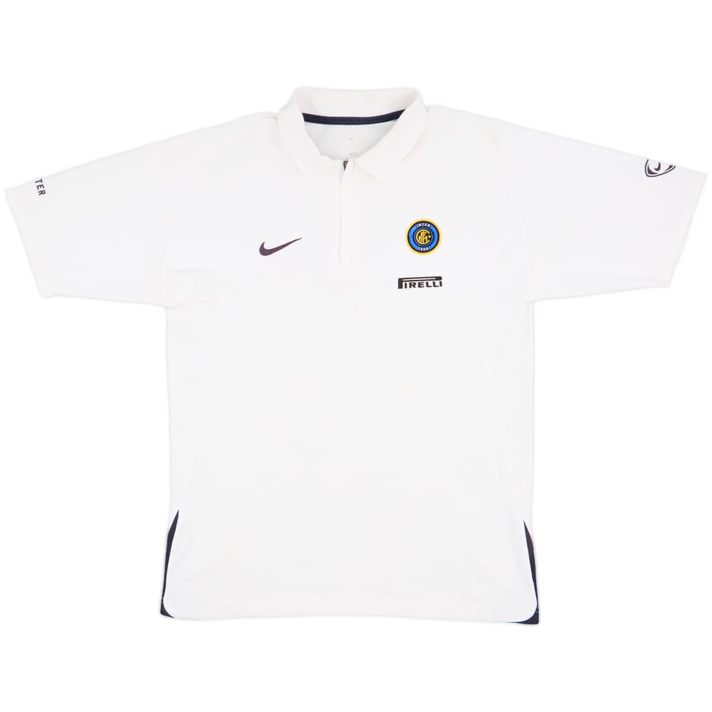 2005-06 Inter Milan Nike Polo Shirt - 8/10 - (L)