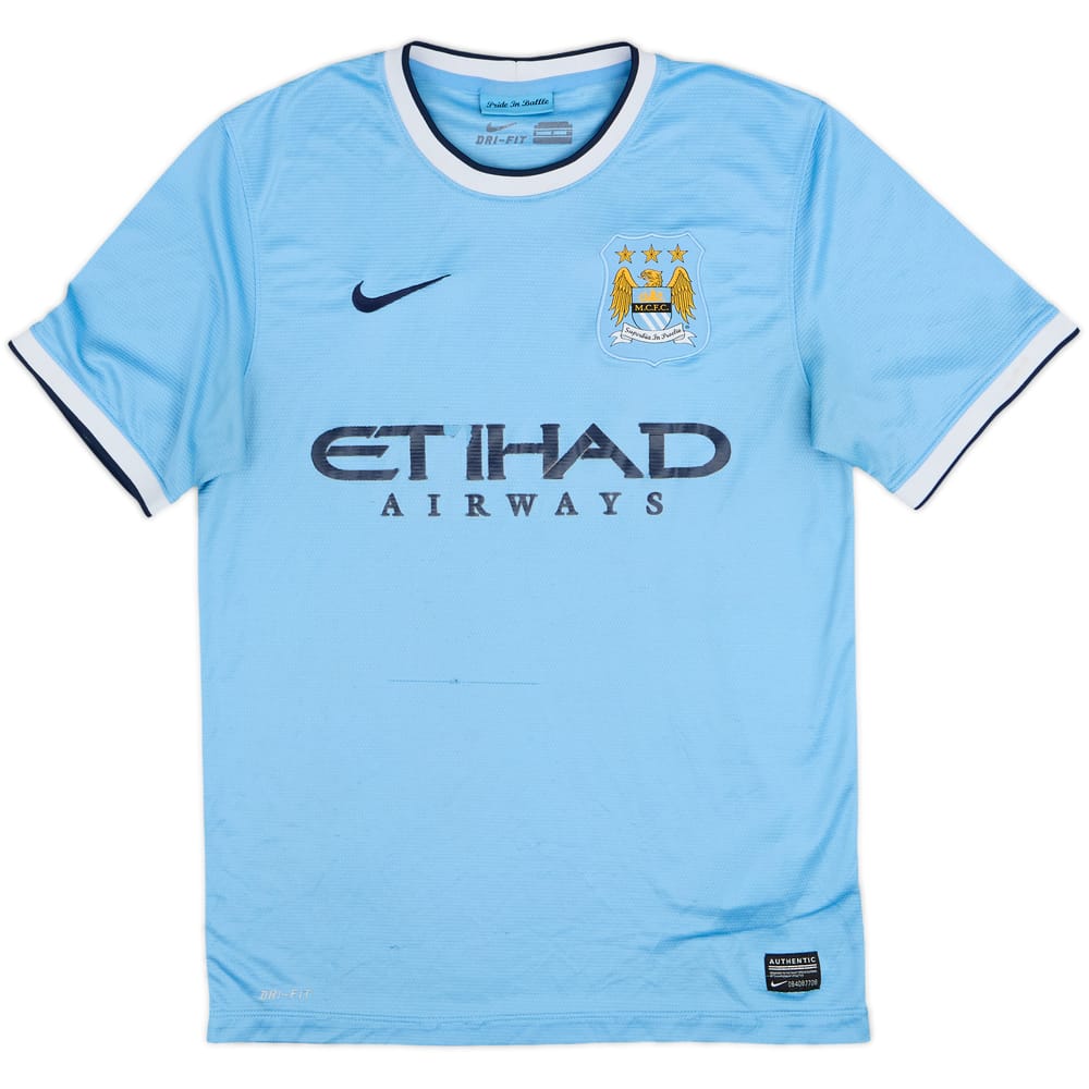 2013-14 Manchester City Home Shirt - 5/10 - (S)