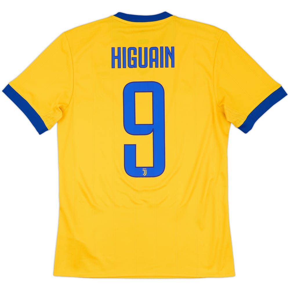 2017-18 Juventus Away Shirt Higuain #9 - 8/10 - (S)