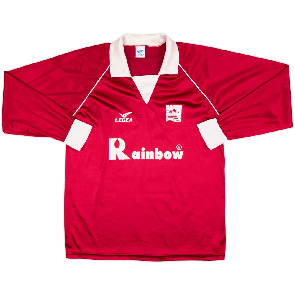 1993-94 Salernitana Home L/S Shirt #11 - 5/10 - (L)