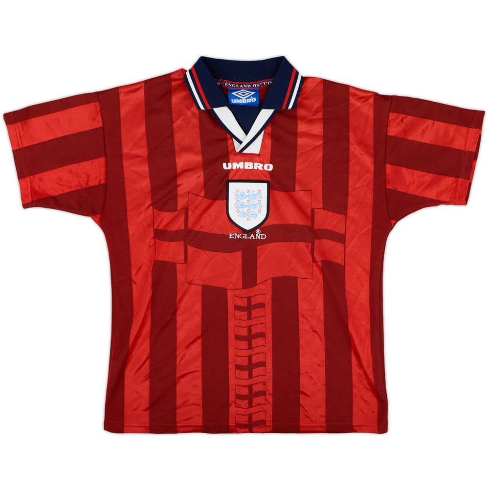 1997-99 England Away Shirt - 9/10 - (L.Boys)