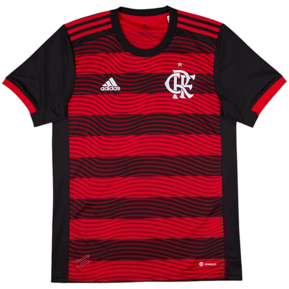 2022 Flamengo Home Shirt - 10/10 - (M)