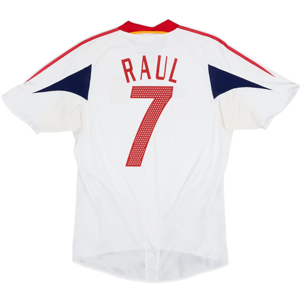 2004-06 Spain Away Shirt Raul #7 - 6/10 - (M)