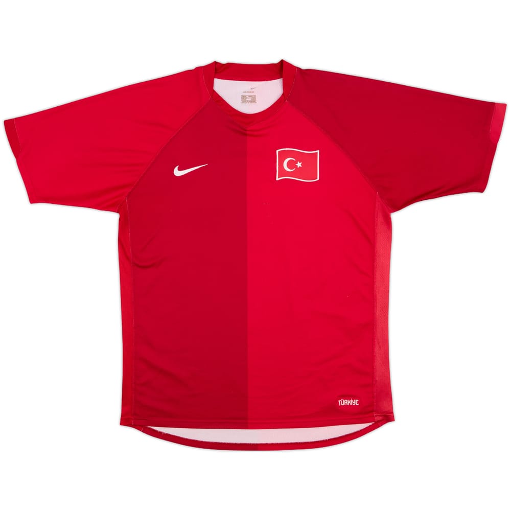 2006-08 Turkey Home Shirt - 9/10 - (M)