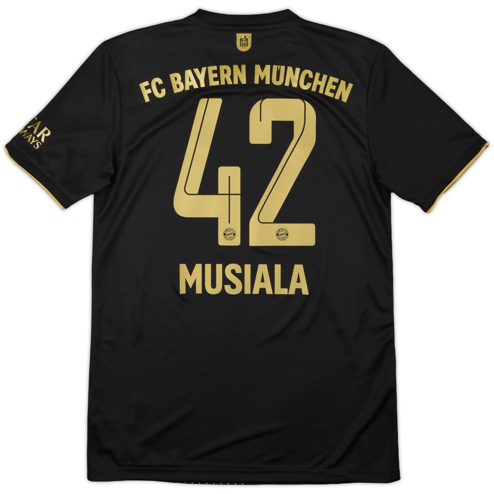 2021-22 Bayern Munich Away Shirt Musiala #42 - 10/10 - (S)