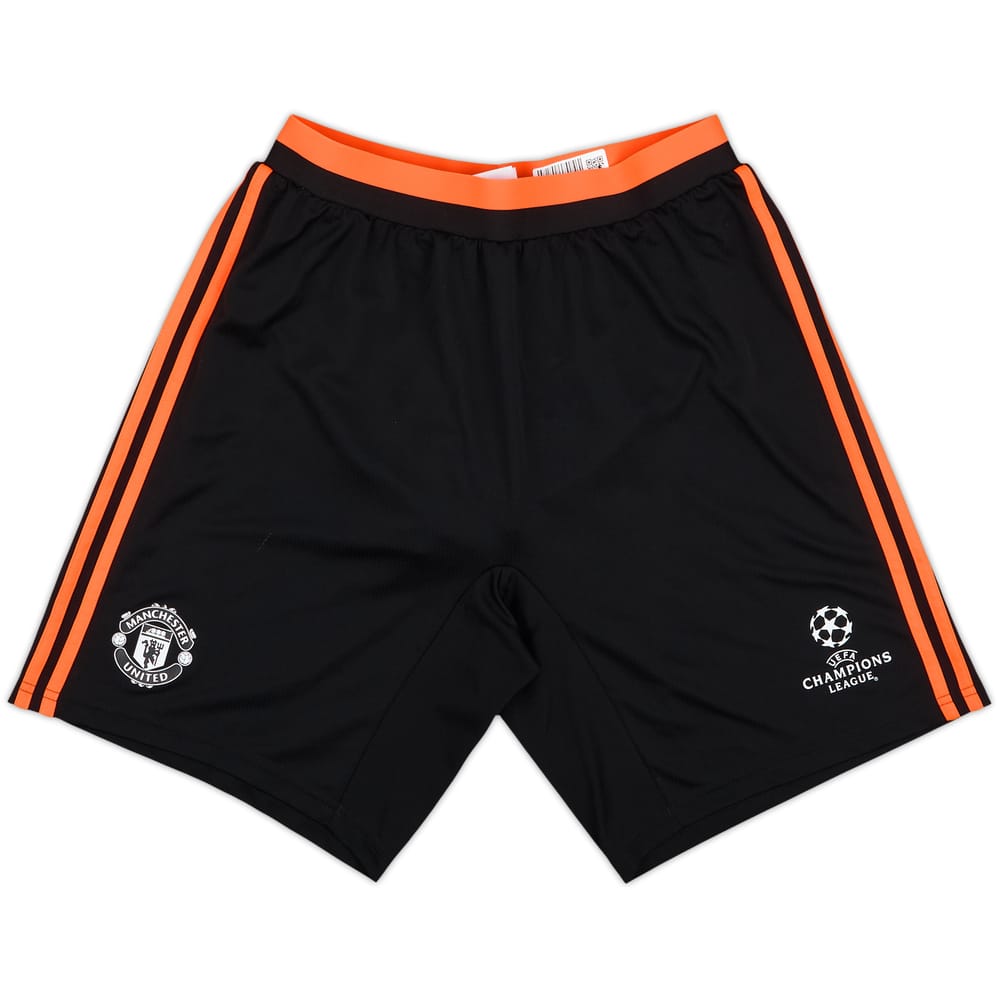 2015-16 Manchester United CL adidas Training Shorts - 9/10 - (M)