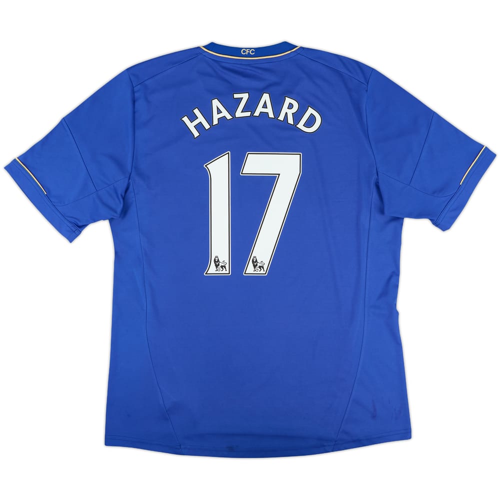 2012-13 Chelsea Home Shirt Hazard #17 - 6/10 - (L)