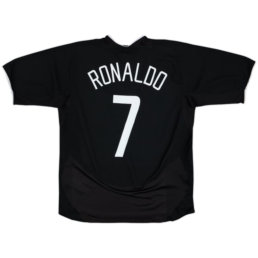 2003-05 Manchester United Away Shirt Ronaldo #7 - 6/10 - (L)